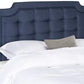 Safavieh Sapphire Headboard Queen Size - Navy | Headboards | Modishstore - 2
