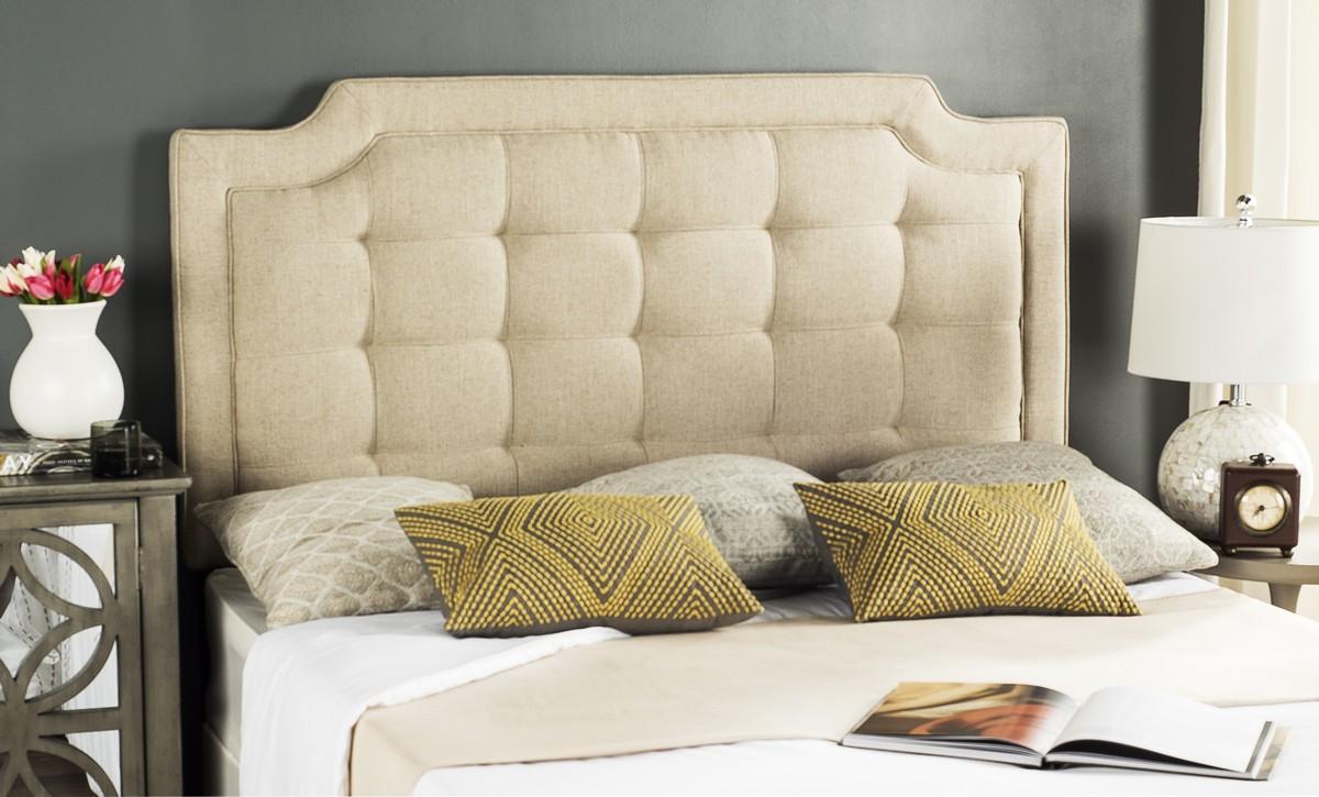 Safavieh Sapphire Headboard Full Size - Hemp | Headboards | Modishstore