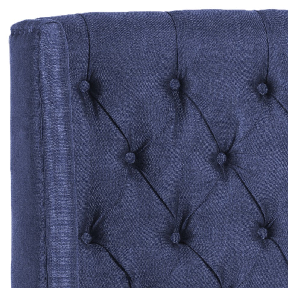Safavieh London Headboard Full Size - Navy | Headboards | Modishstore - 2