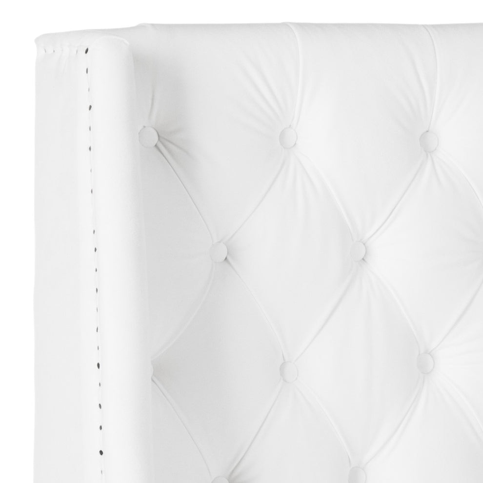 Safavieh London Headboard Full Size - White | Headboards | Modishstore - 3