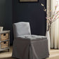 Safavieh Betsy Vanity Chair - Artic Gray | Stools | Modishstore - 3