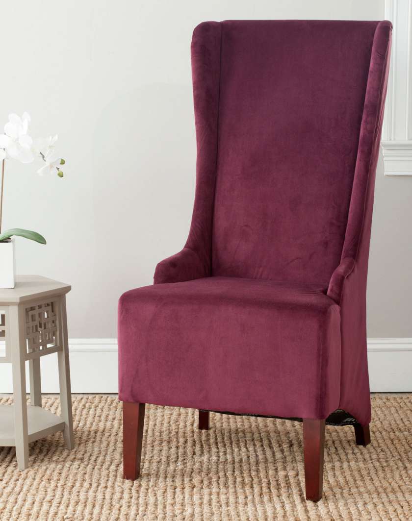 Safavieh Becall 20''H Velvet Dining Chair | Dining Chairs | Modishstore - 2