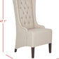 Safavieh Becall 20''H Linen Dining Chair | Dining Chairs | Modishstore - 6
