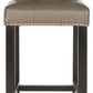 Safavieh Thompson Bar Stool - Clay | Bar Stools | Modishstore - 2