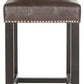 Safavieh Thompson Bar Stool - Antique Brown | Bar Stools | Modishstore - 2