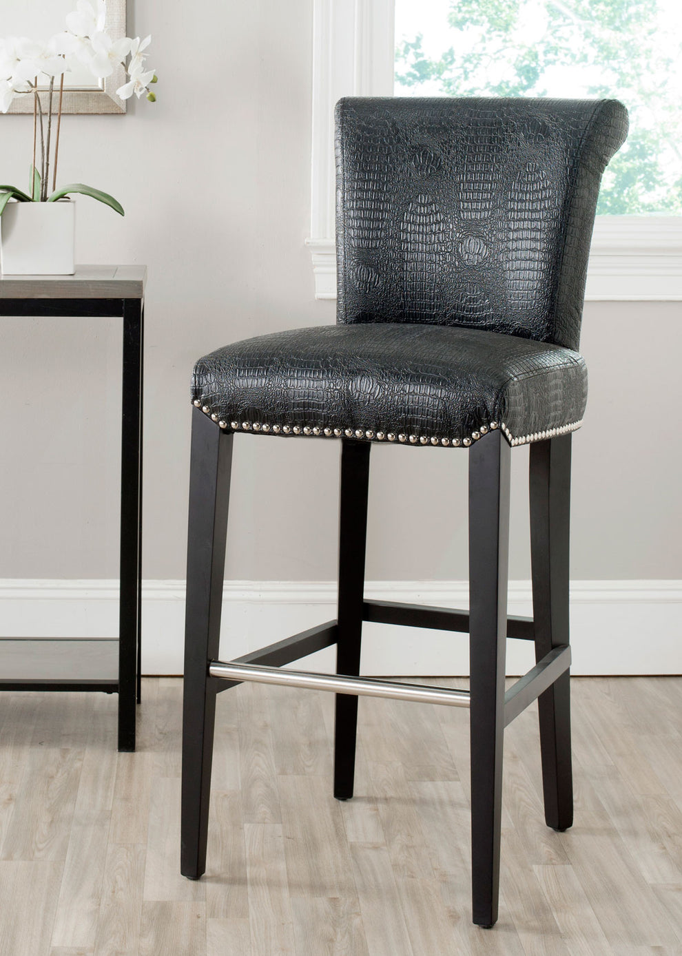 Safavieh Seth Bar Stool | Bar Stools | Modishstore - 25
