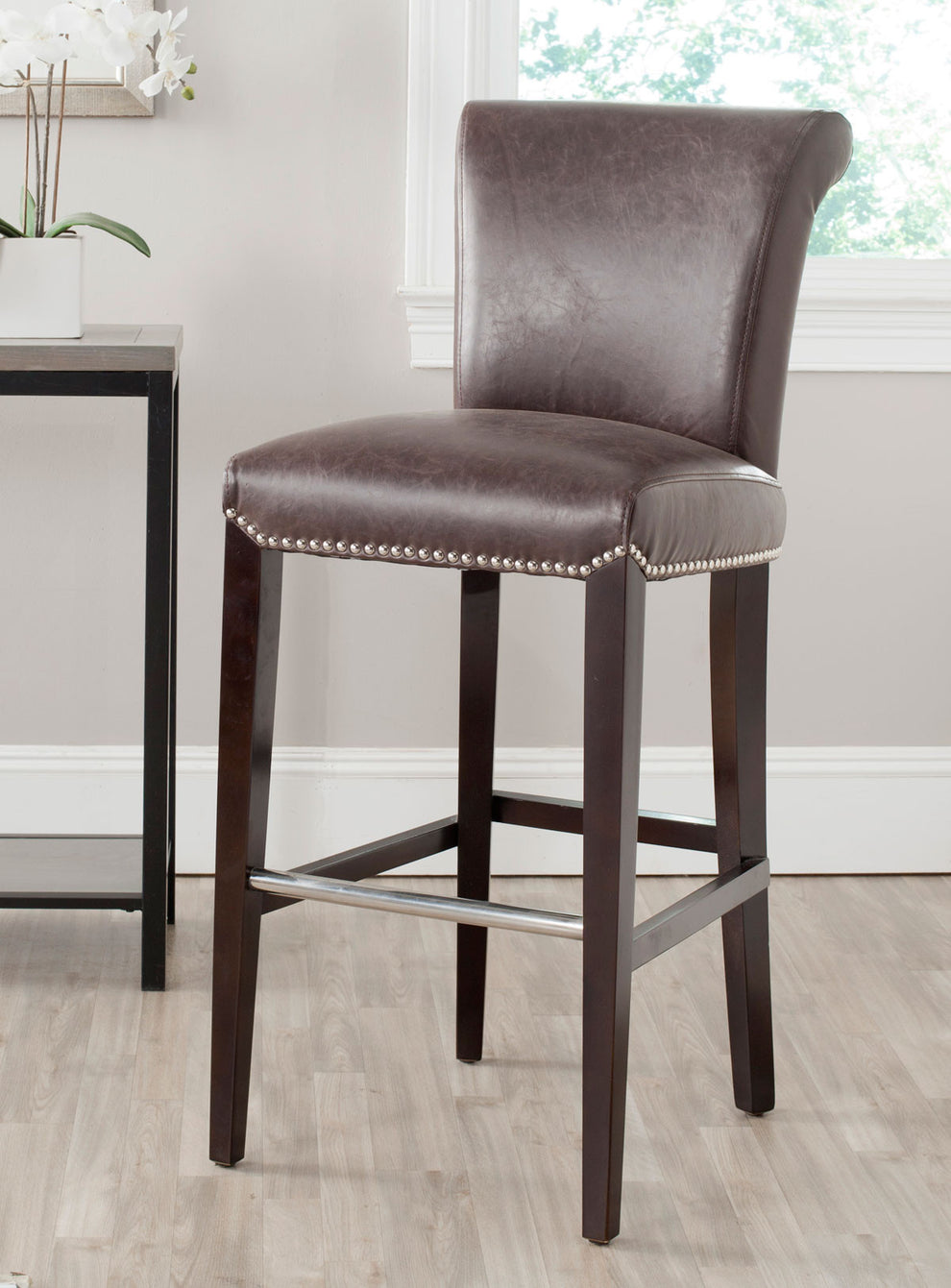 Safavieh Seth Bar Stool | Bar Stools | Modishstore - 31