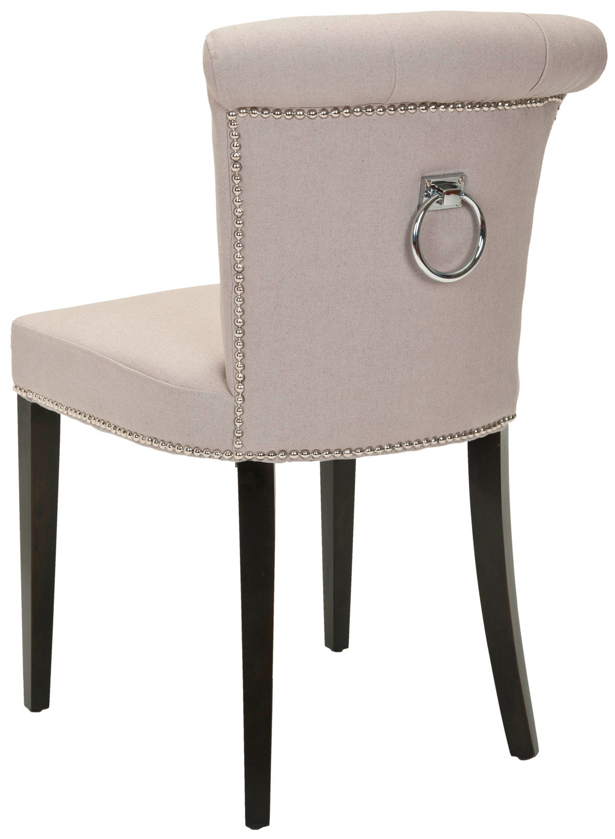 Safavieh Arion Ring Chair W/ Nickel Nail Heads - Set Of 2 | Dining Chairs | Modishstore - 4