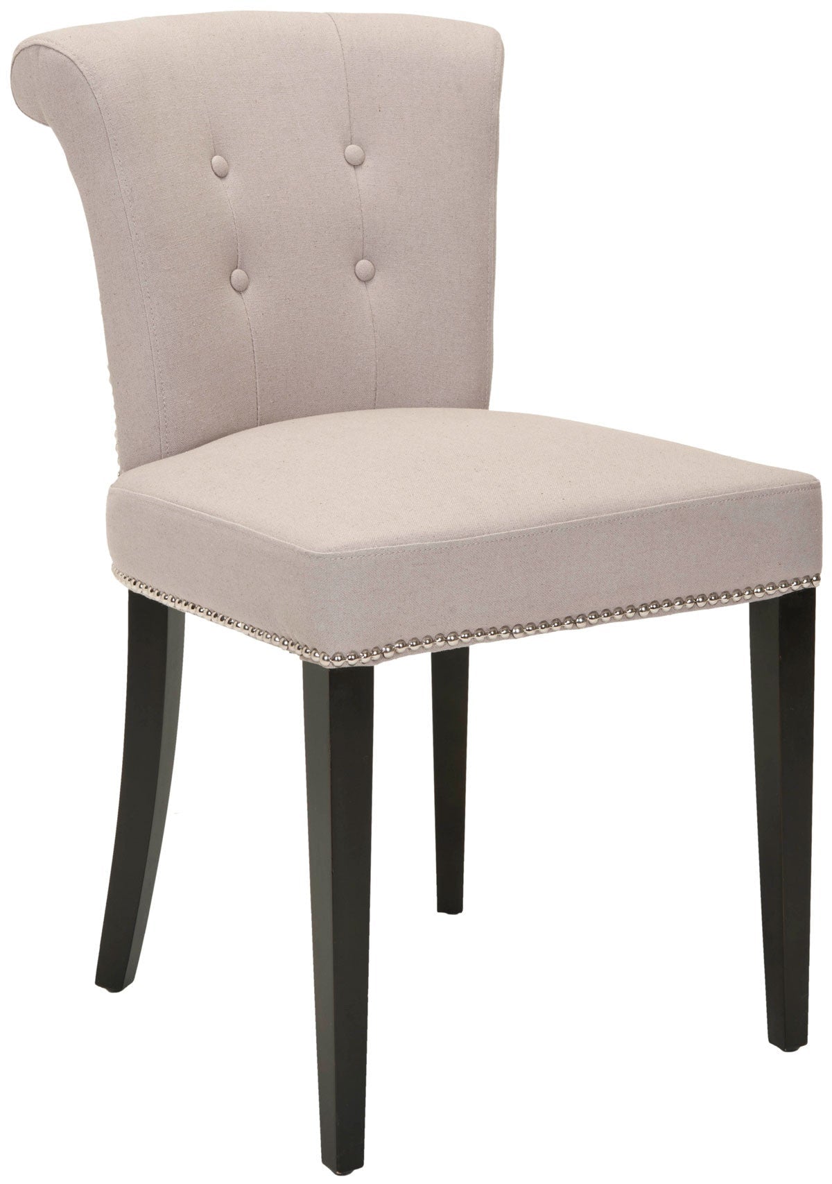 Safavieh Arion Ring Chair W/ Nickel Nail Heads - Set Of 2 | Dining Chairs | Modishstore - 8