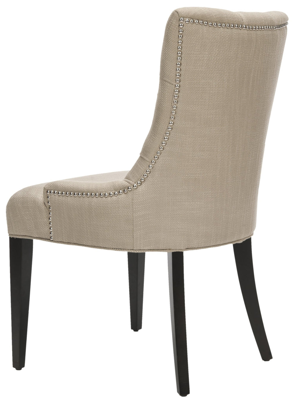 Safavieh Amanda Tufted Chair W/ Nickel Nail Heads | Dining Chairs | Modishstore - 12
