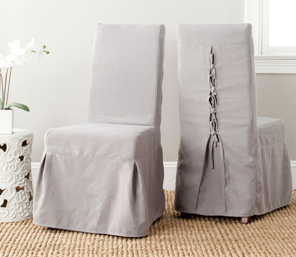 Safavieh Adrianna Slipcover Chair - Set Of 2 | Side Chairs | Modishstore - 4