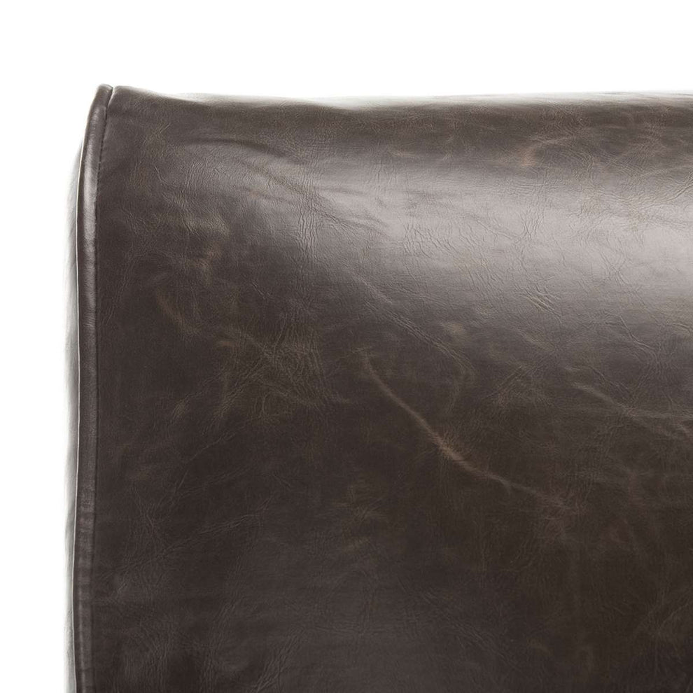 Safavieh Chloe Club Chair - Antique Brown | Accent Chairs | Modishstore - 3