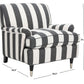 Safavieh Chloe Club Chair - Black | Accent Chairs | Modishstore - 4