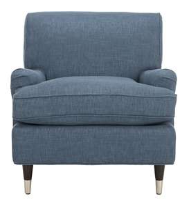 Safavieh Chloe Club Chair - Navy | Accent Chairs | Modishstore