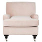 Safavieh Chloe Club Chair - Blush | Accent Chairs | Modishstore