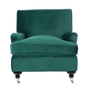 Safavieh Chloe Club Chair - Emerald | Accent Chairs | Modishstore