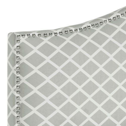 Safavieh Connie King Headboard King Size - Grey | Headboards | Modishstore - 4