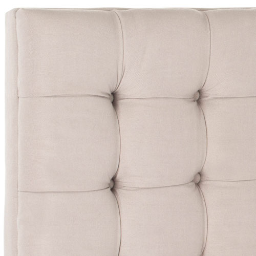Safavieh Lamar King Headboard King Size - Taupe | Headboards | Modishstore - 3