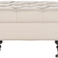 Safavieh Angeline Tufted Ottoman | Ottomans | Modishstore - 1