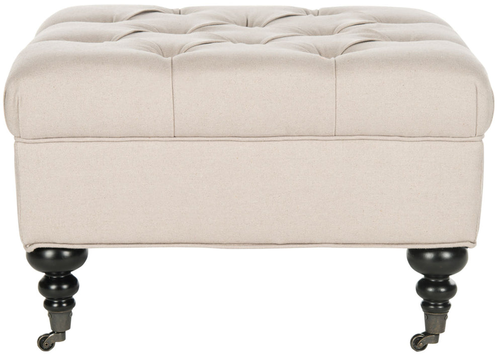 Safavieh Angeline Tufted Ottoman | Ottomans | Modishstore - 1