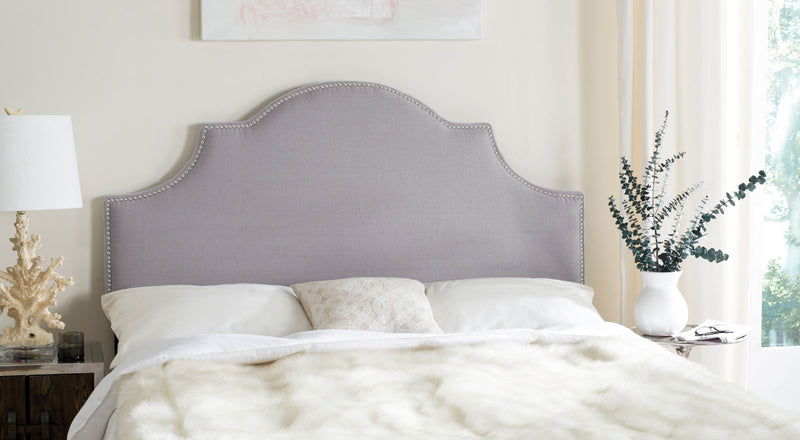 Safavieh Hallmar Full Headboard Full Size - Artic Grey | Headboards | Modishstore