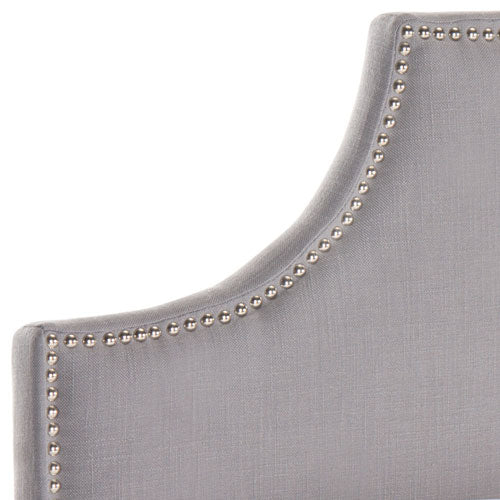 Safavieh Hallmar Queen Headboard Queen Size - Artic Grey | Headboards | Modishstore - 3