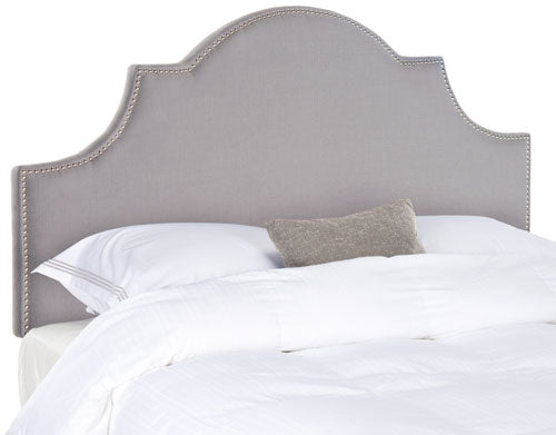 Safavieh Hallmar Queen Headboard Queen Size - Artic Grey | Headboards | Modishstore - 2