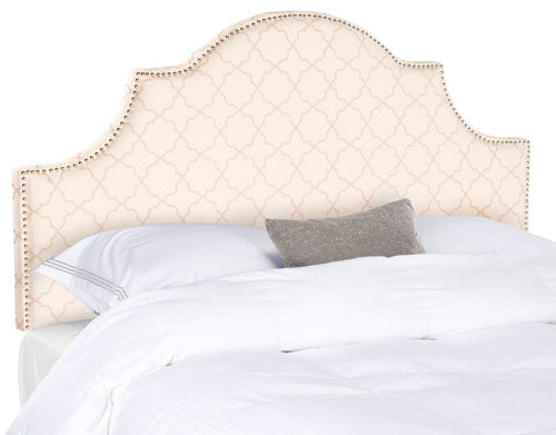Safavieh Hallmar Full Headboard Full Size - Pale Pink | Headboards | Modishstore - 2