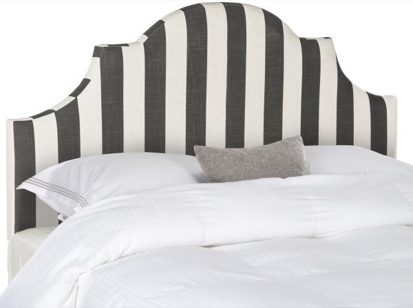 Safavieh Hallmar King Headboard King Size - Black | Headboards | Modishstore - 2