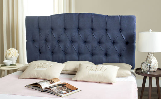 Safavieh Axel Queen Headboard Queen Size - Navy | Headboards | Modishstore