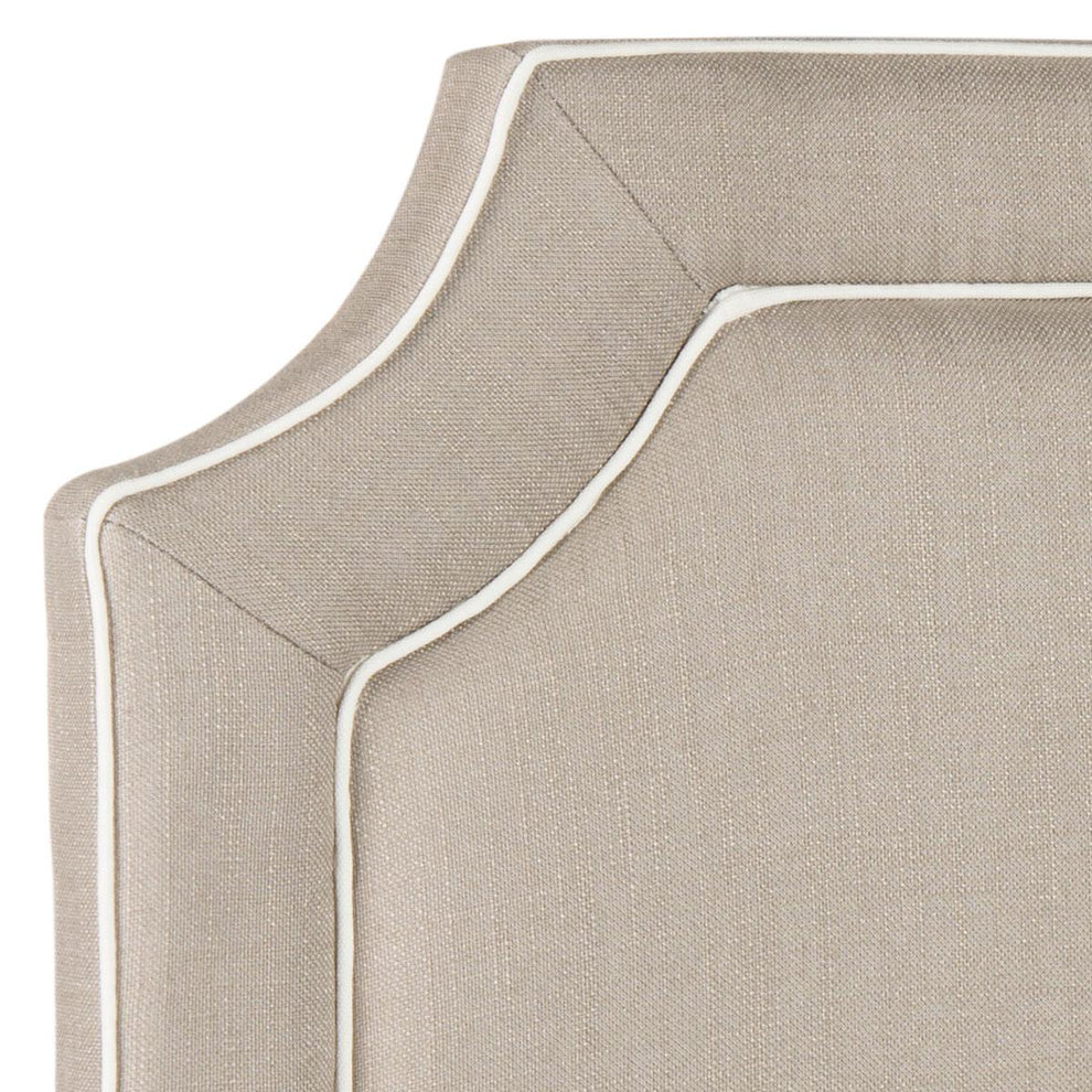 Safavieh Dane Queen Headboard Queen Size - Oyster Grey | Headboards | Modishstore - 3