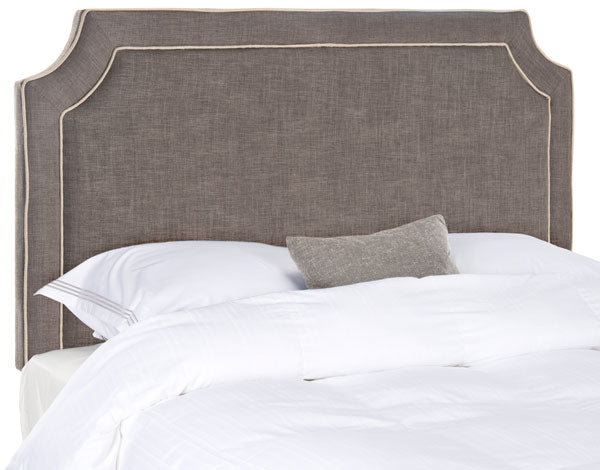 Safavieh Dane Queen Headboard Queen Size - Charcoal | Headboards | Modishstore - 2