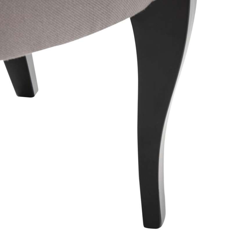 Safavieh Mora French Leg Linen Vanity Chair | Accent Chairs |  Modishstore  - 9