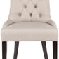 Safavieh Abby Tufted Side Chairs Silver Nail Heads - Set Of 2 | Dining Chairs | Modishstore - 11