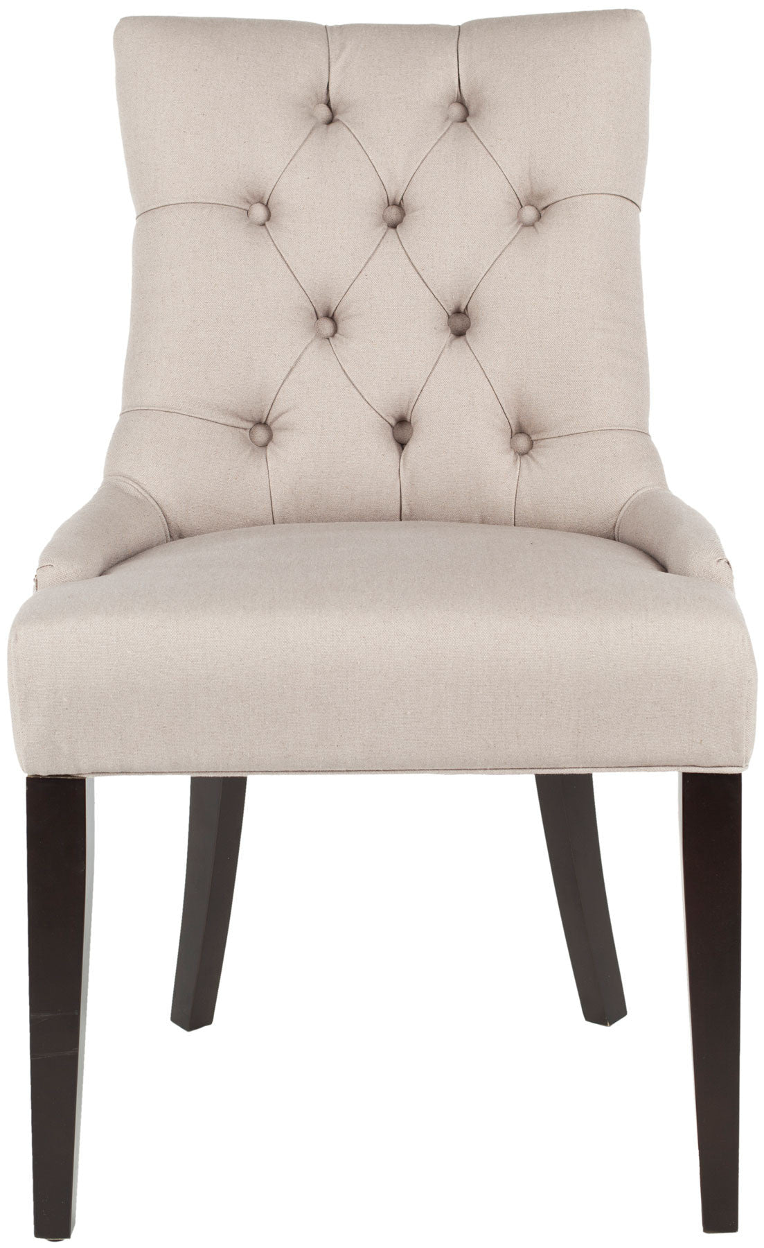 Safavieh Abby Tufted Side Chairs Silver Nail Heads - Set Of 2 | Dining Chairs | Modishstore - 11