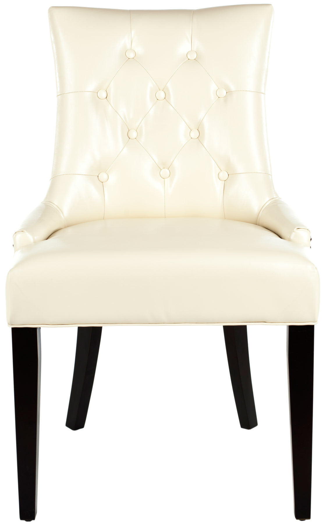 Safavieh Abby Tufted Side Chairs Silver Nail Heads - Set Of 2 | Dining Chairs | Modishstore - 28