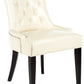 Safavieh Abby Tufted Side Chairs Silver Nail Heads - Set Of 2 | Dining Chairs | Modishstore - 27