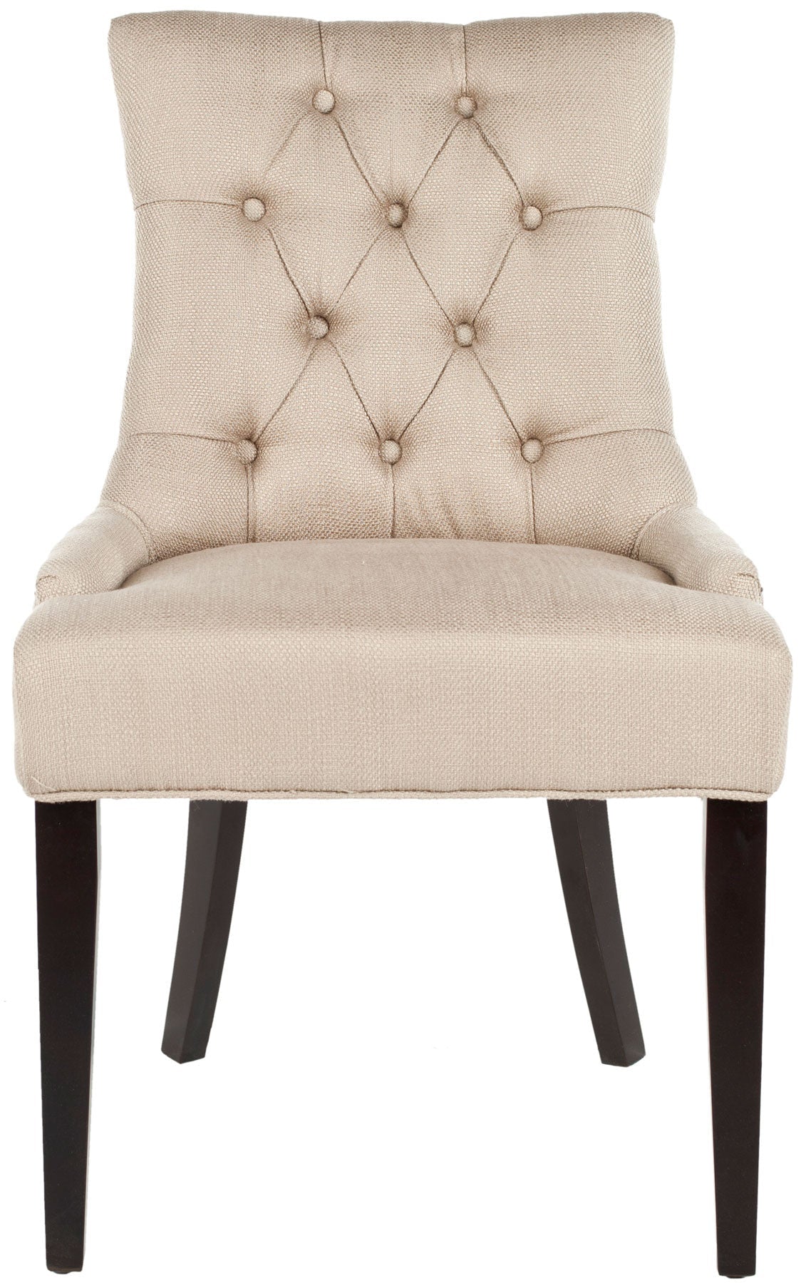 Safavieh Abby Tufted Side Chairs Silver Nail Heads - Set Of 2 | Dining Chairs | Modishstore - 21