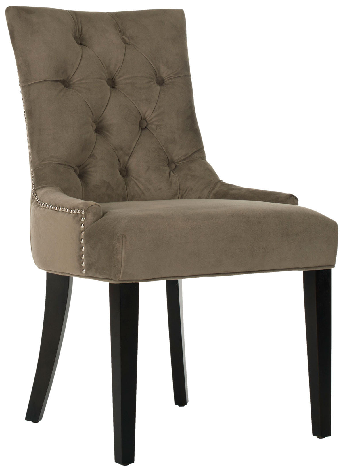 Safavieh Abby Tufted Side Chairs Silver Nail Heads - Set Of 2 | Dining Chairs | Modishstore - 13