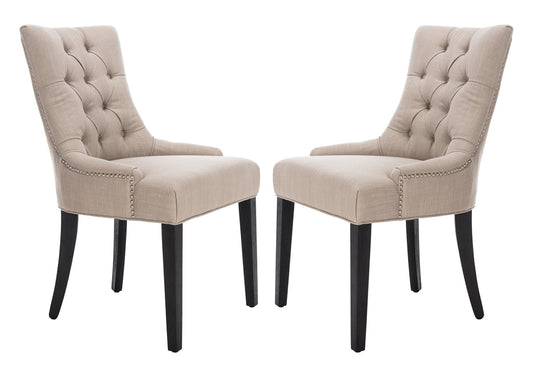 Safavieh Abby 19''H Tufted Side Chairs (Set Of 2) | Dining Chairs | Modishstore