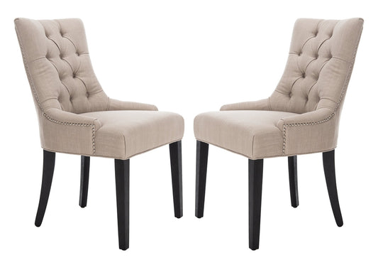 Safavieh Abby 19''H Tufted Side Chairs (Set Of 2) | Dining Chairs | Modishstore - 1