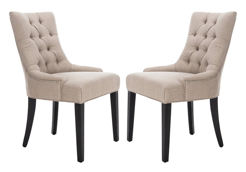 Safavieh Abby 19''H Tufted Side Chairs (Set Of 2) | Dining Chairs | Modishstore - 1