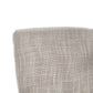 Safavieh Abby 19''H Tufted Side Chairs (Set Of 2) - Brass Nail Heads - Gray | Dining Chairs | Modishstore - 3