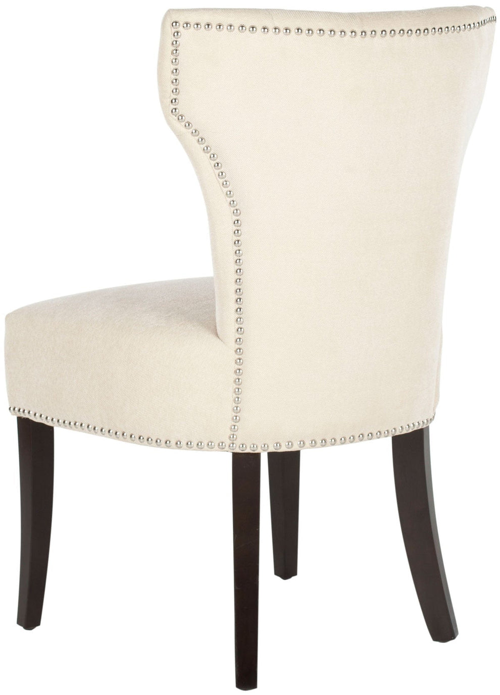 Safavieh Addison Side Chairs Silver Nail Heads - Set Of 2 | Dining Chairs | Modishstore - 5