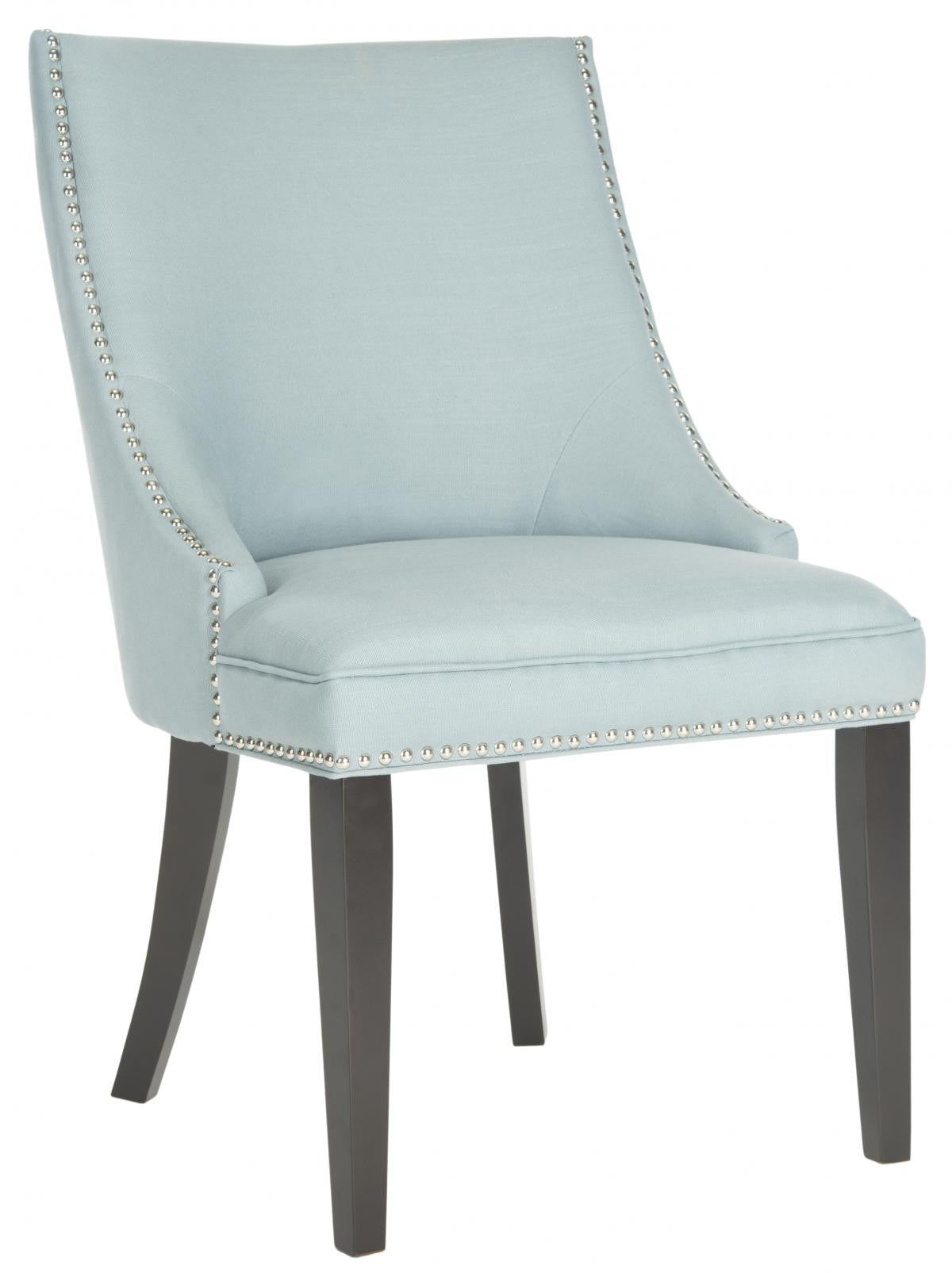 Safavieh Afton Side Chair Silver Nail Heads - Set Of 2 | Dining Chairs | Modishstore - 6