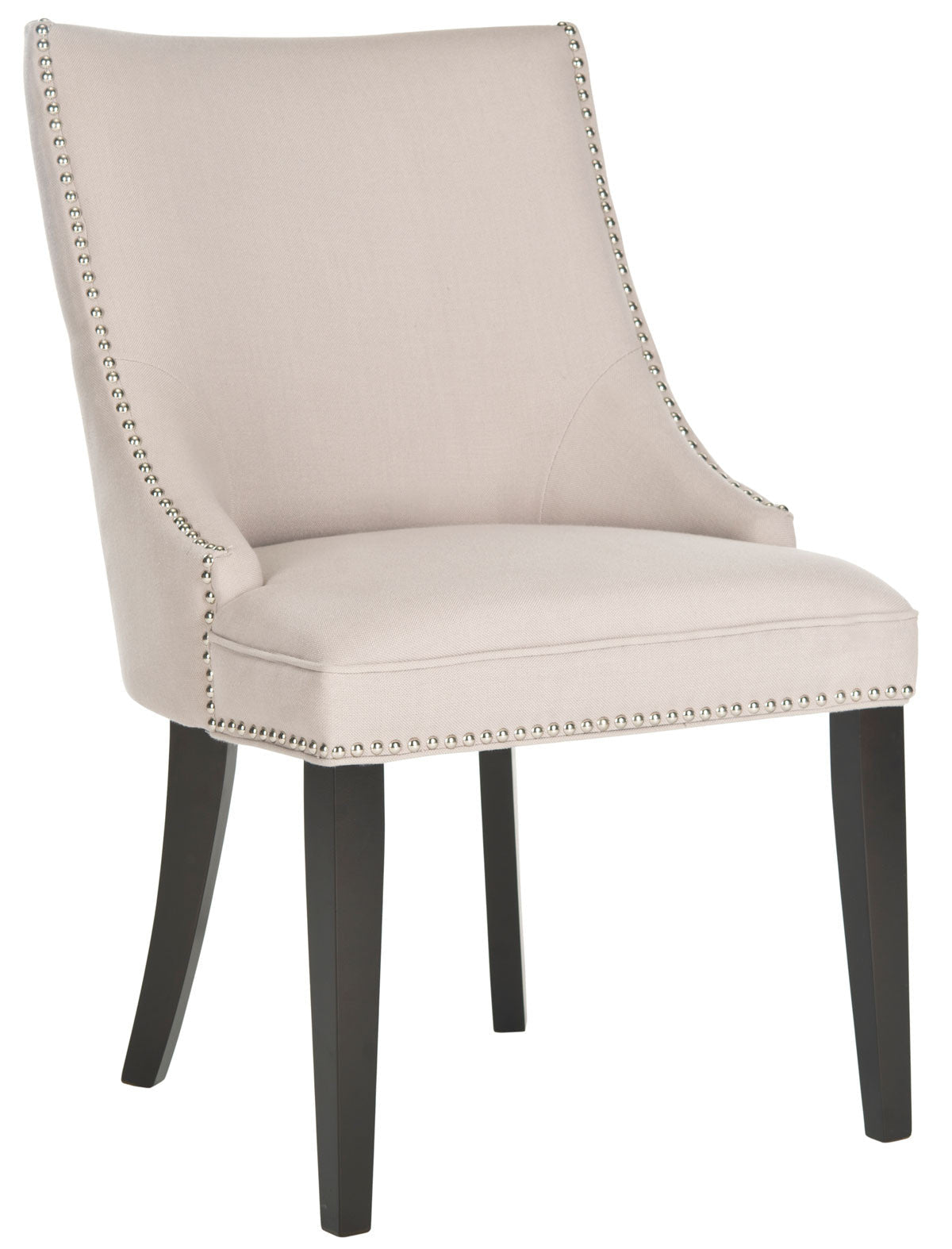 Safavieh Afton Side Chair Silver Nail Heads - Set Of 2 | Dining Chairs | Modishstore - 10