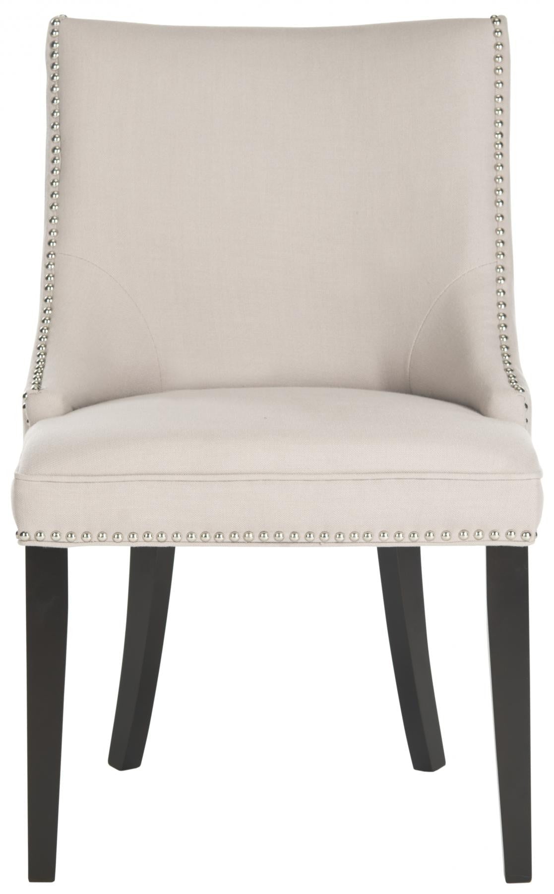 Safavieh Afton Side Chair Silver Nail Heads - Set Of 2 | Dining Chairs | Modishstore - 9