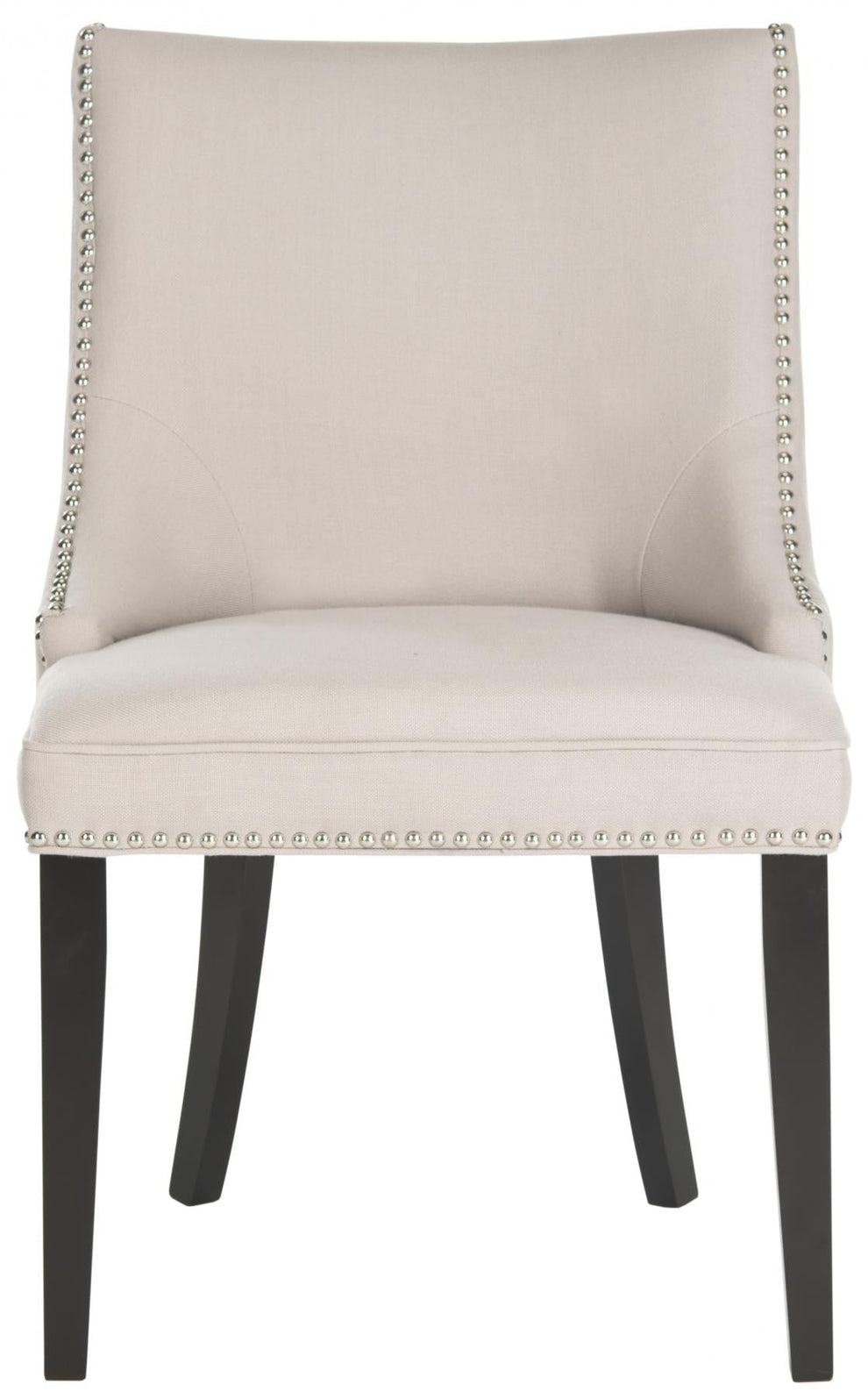 Safavieh Afton Side Chair Silver Nail Heads - Set Of 2 | Dining Chairs | Modishstore - 9
