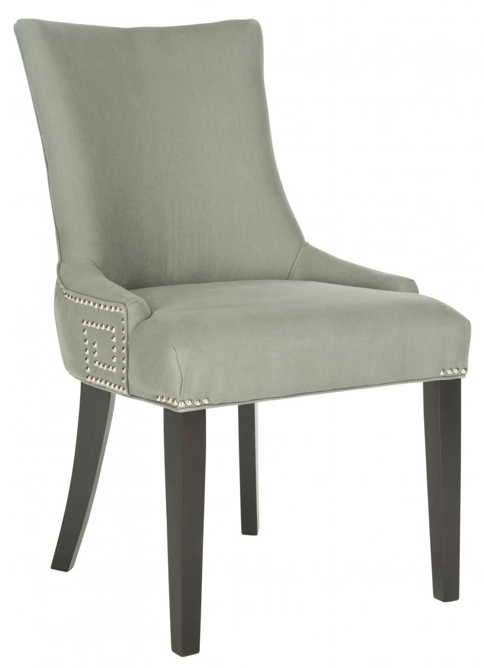 Safavieh Gretchen Side Chair Silver Nail Heads - Set Of 2 | Dining Chairs | Modishstore - 8
