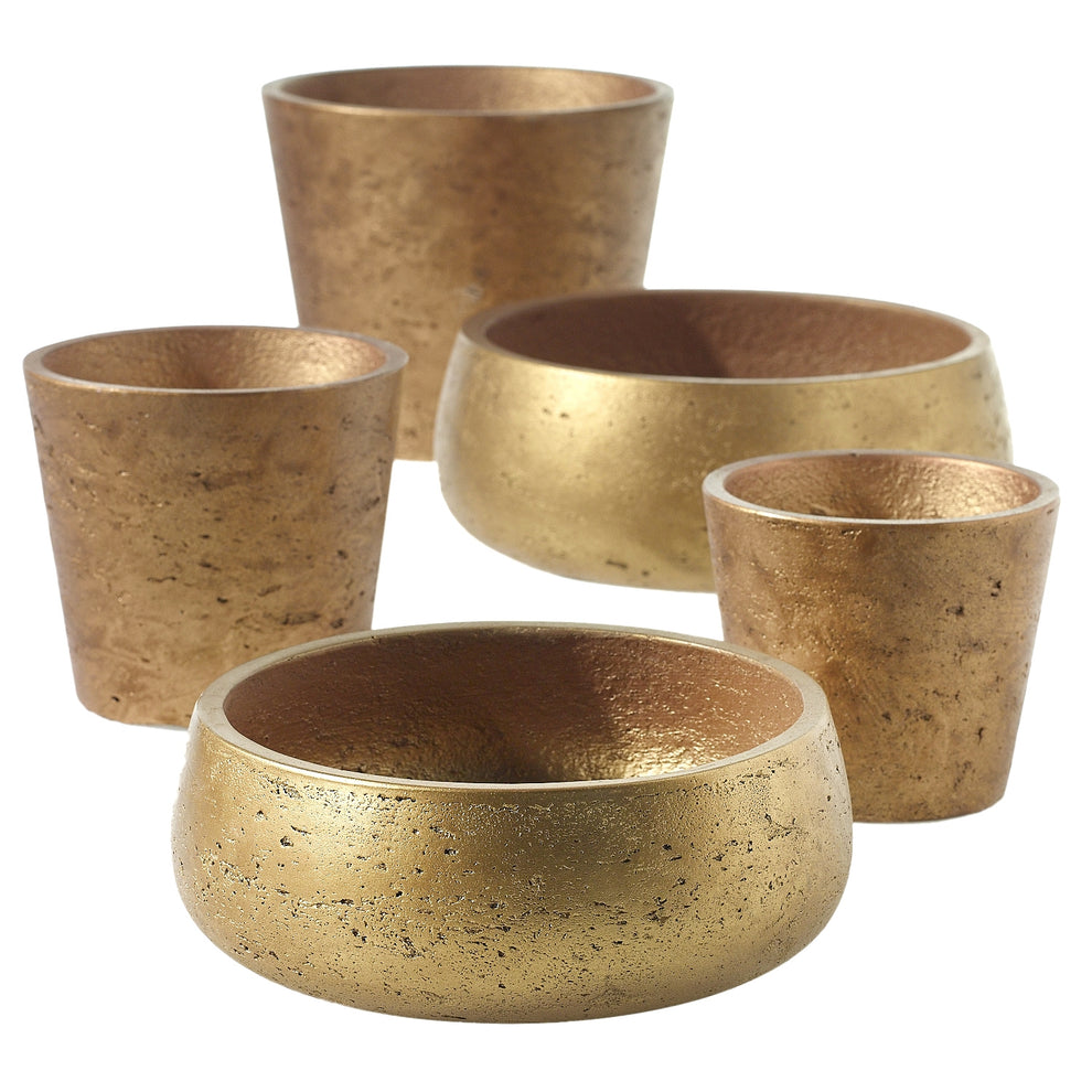 Mecca Bowl And Planter Set Of 4 By Accent Decor | Planters, Troughs & Cachepots | Modishstore - 8